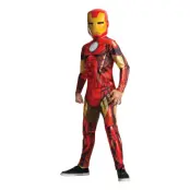 Iron Man Barn Maskeraddräkt - Medium