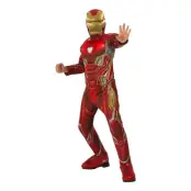 Iron Man Deluxe Infinity War Barn Maskeraddräkt - Small