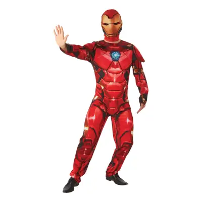 Iron Man Deluxe Maskeraddräkt - X-Large