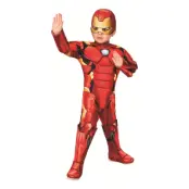 Iron Man™ Deluxe Barn Maskeraddräkt - X-Small