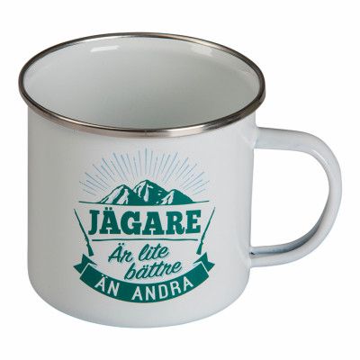 Retromugg med Text - Jägare