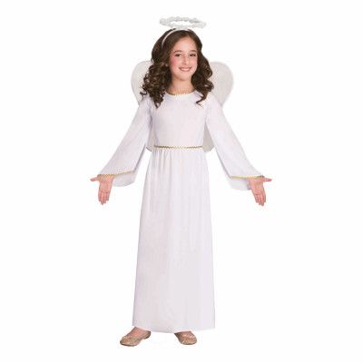 Ängel med Krona Barn Maskeraddräkt - Large