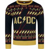 AC/DC Christmas jumper - Holiday Sweater 2024 - M XXL - för Herr - flerfärgad