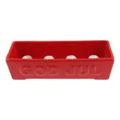 Adventslåda God Jul - Röd