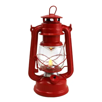 Batteridriven Lykta med Låga