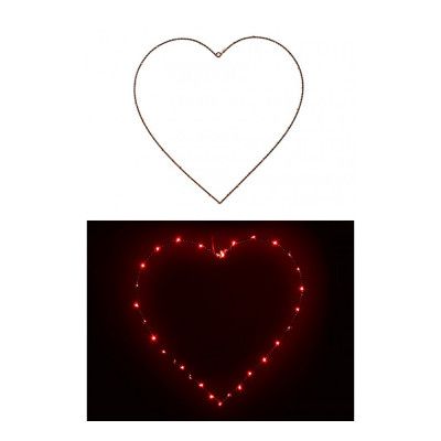 Dörrdekoration LED-Hjärta