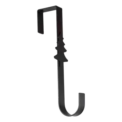 Dörrkrok Jul i Metall Svart