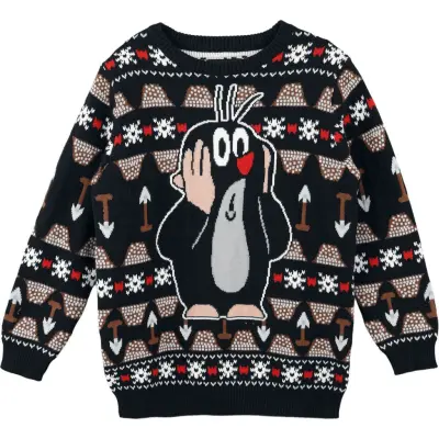 Den lilla mullvaden - Anime Sweatshirt - Kids - Oh Oh! - 116 164 - för barn - flerfärgad