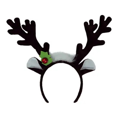 Diadem Ren med Bjällra - One size