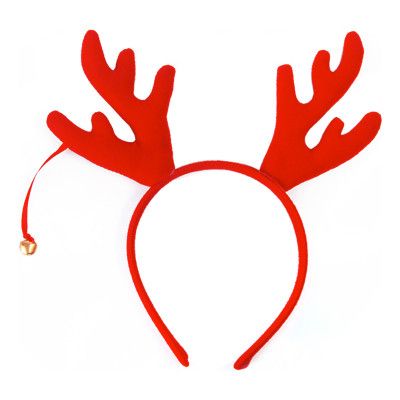 Diadem Renhorn med Bjällra - One size