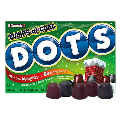 Dots Lumps of Coal - 170 gram