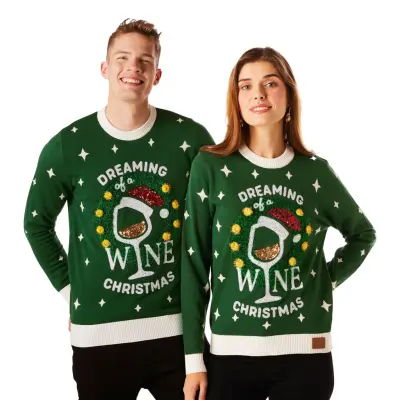 Dreaming Of Wine Jultröja - Medium