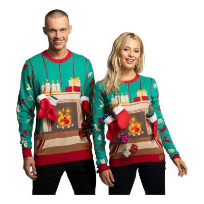 Eldstad LED Jultröja - X-Small