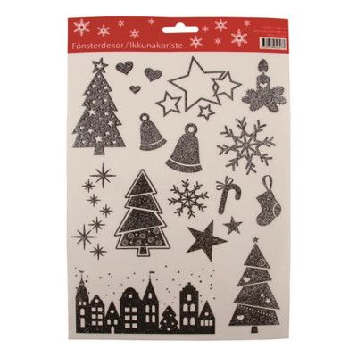 Fönsterdekor Jultema