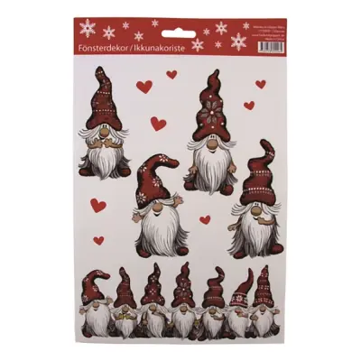 Fönsterdekor Tomtar