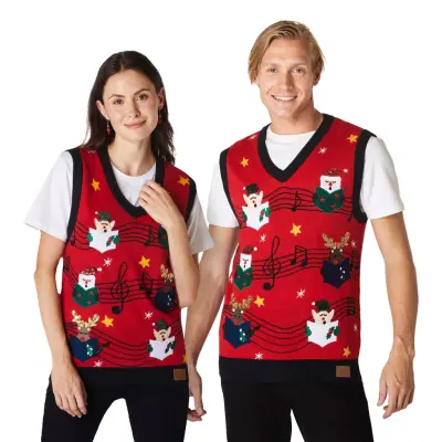 Fa-la-la Julväst - Medium