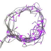 Fairy Light Ljusslinga Lila - 3 x 1 m