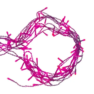 Fairy Light Ljusslinga Rosa - 3 x 2 meter