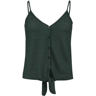 Forplay Topp - Jule - M 5XL - för Dam - mörkgrön