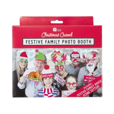 Fotoprops Jul Familjefoto - 20-pack