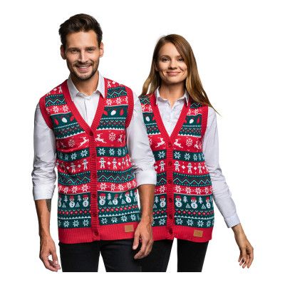 Ful Julväst - X-Small