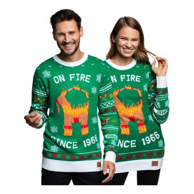 Gävlebocken LED Jultröja - X-Small