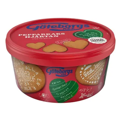 Göteborgs Kex Pepparkakor Hjärtan - 375 gram
