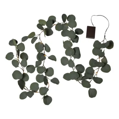 Girlang Eucalyptus med LED