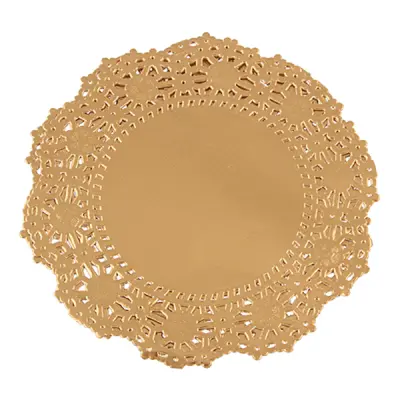 Glasunderlägg Guld - 8-pack