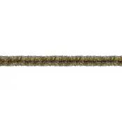 Glittergirlang Svart/Guld