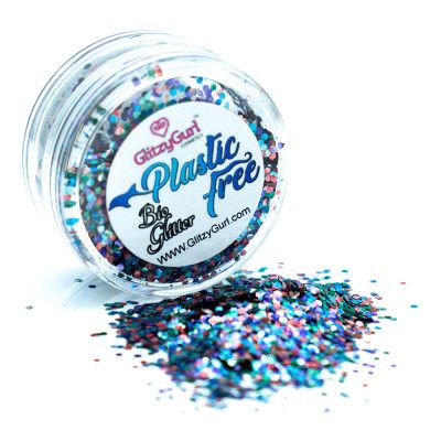 GlitzyGurl Plastfritt Glitter - Arctic Aurora