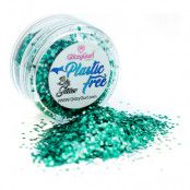 GlitzyGurl Plastfritt Glitter - Sea Green