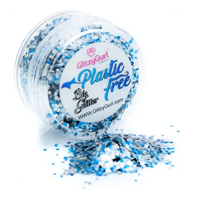 GlitzyGurl Plastfritt Glitter - Winter Breeze
