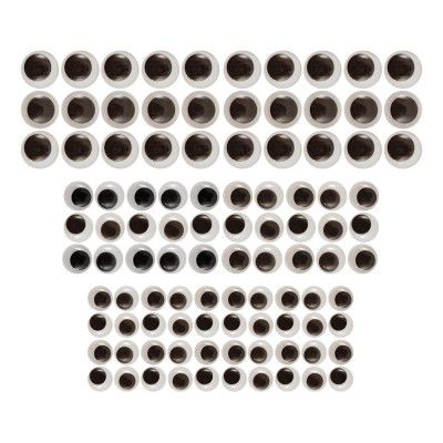 Googly Eyes Rullögon - 100-pack