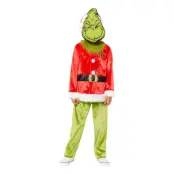Grinchen Barn Maskeraddräkt - Small