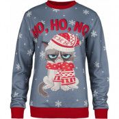 Grumpy Cat Christmas Jumper - Grumpy Christmas - No No No - M 3XL - för Dam - flerfärgad