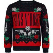 Guns N' Roses Christmas jumper - Holiday Sweater 2024 - L 5XL - för Herr - flerfärgad