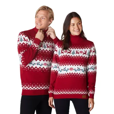 Höghalsad Jultröja - Medium