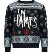 In Flames Christmas jumper - Holiday Sweater 2024 - M 5XL - för Herr - flerfärgad