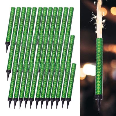 Isfacklor Grön - 36-pack