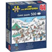 Jan Van Haasteren Reindeer Races Pussel 500 bitar