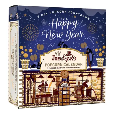 Joe&Seph's Happy New Year Popcorn Adventskalender - 49 gram
