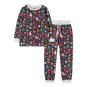 Juldröm Blå Julpyjamas Barn - 1-2 år (86/92)