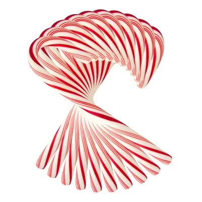 Julkäppar Polkagris - 10-pack