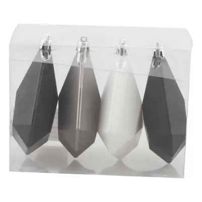 Julkulor Grå/Vit - 4-pack