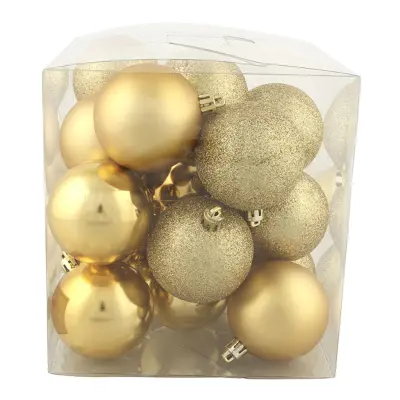 Julkulor Runda Guld - 20-pack