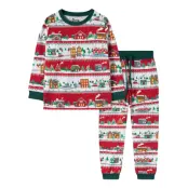 Jullandskap Julpyjamas Barn - 8-10 år (134/140)