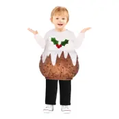 Julpudding Barn Maskeraddräkt - X-Small