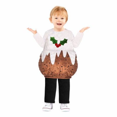 Julpudding Barn Maskeraddräkt - X-Small