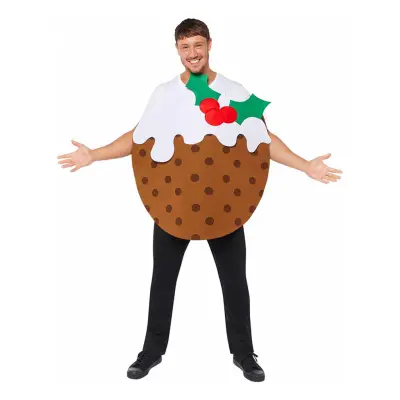 Julpudding Maskeraddräkt - Medium